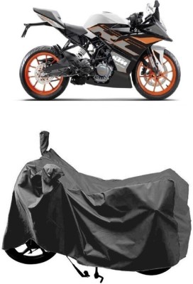 SUGASHRI Waterproof Two Wheeler Cover for KTM(RC125, Grey)