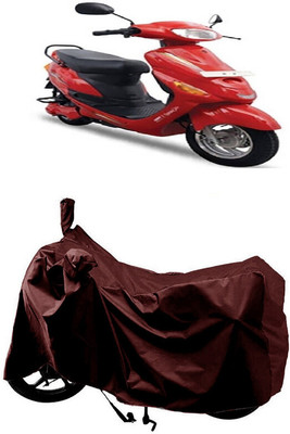 SUGASHRI Waterproof Two Wheeler Cover for Hero Electric(Electric E-Sprint, Maroon)