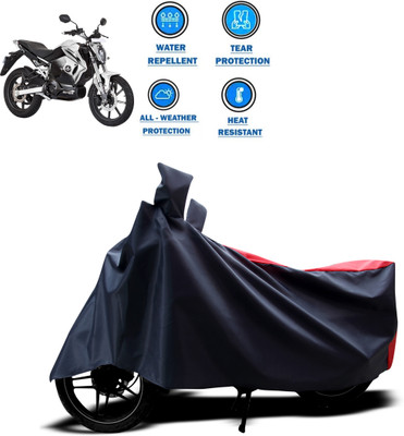 CODOKI Two Wheeler Cover for Revolt(RV 400, Red)