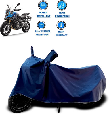 PAGORA Two Wheeler Cover for CFMoto(650MT, Blue)
