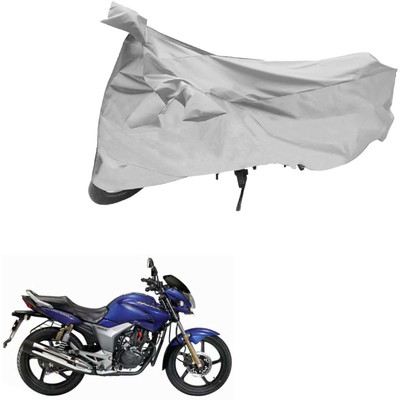 Mdstar Waterproof Two Wheeler Cover for Hero(CBZ TYPE 1, Silver)