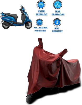 GOSHIV-car and bike accessories Waterproof Two Wheeler Cover for Hero(Maestro, Maroon)