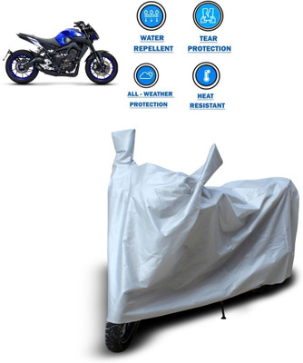 PAGORA Two Wheeler Cover for Yamaha(MT 09, Silver)