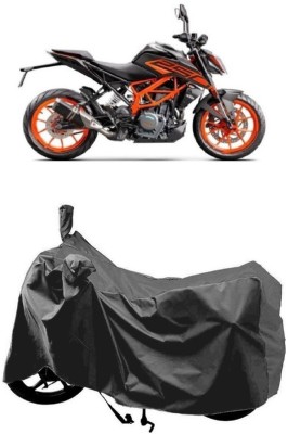 SUGASHRI Waterproof Two Wheeler Cover for KTM(250 Duke BS6, Grey)