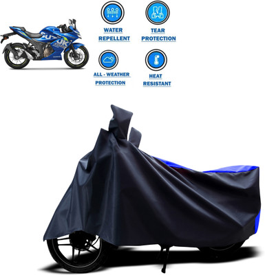 CODOKI Two Wheeler Cover for Suzuki(Gixxer SF 250, Blue)