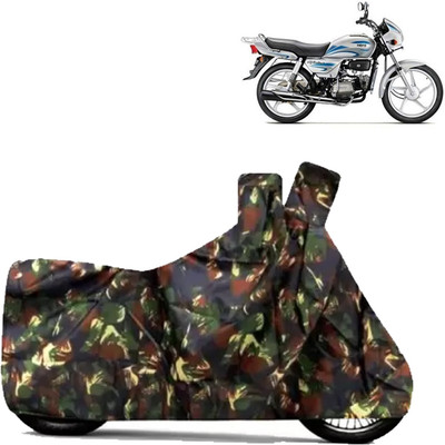 Rhtdmm Two Wheeler Cover for Hero(Splendor, Multicolor)