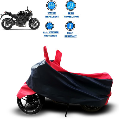 CODOKI Two Wheeler Cover for Yamaha(FZ-S FI, Red)