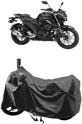 SUGASHRI Waterproof Two Wheeler Cover for Yamaha(FZ-25 BS6, Grey)