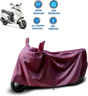 CODOKI Waterproof Two Wheeler Cover for Hero(Dash, Maroon)