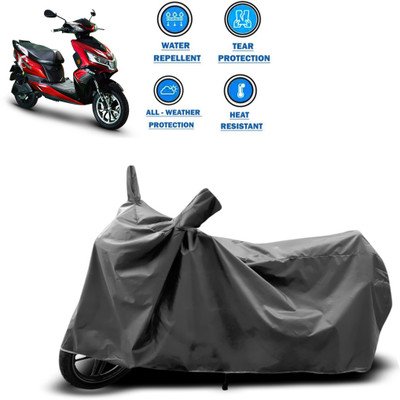 CODOKI Two Wheeler Cover for Okinawa(i-Praise, Grey)