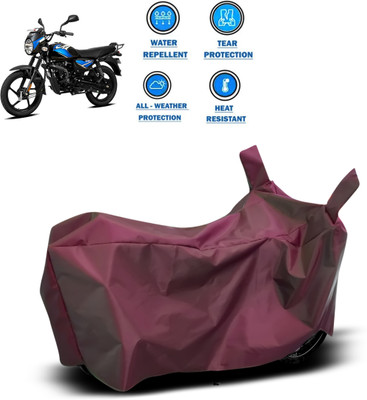 CODOKI Waterproof Two Wheeler Cover for Bajaj(CT110, Maroon)