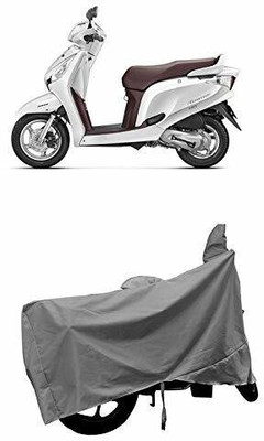 SK AUTO Two Wheeler Cover for Honda(Aviator, Silver)