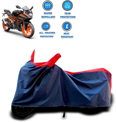 PAGORA Two Wheeler Cover for KTM(RC 125, Red)