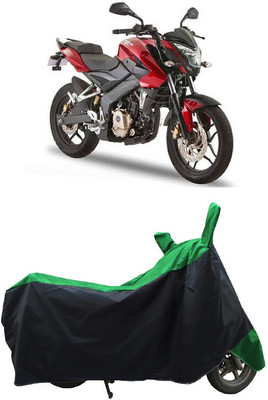 Coxtor Waterproof Two Wheeler Cover for Bajaj(Pulsar 180NS, Green)