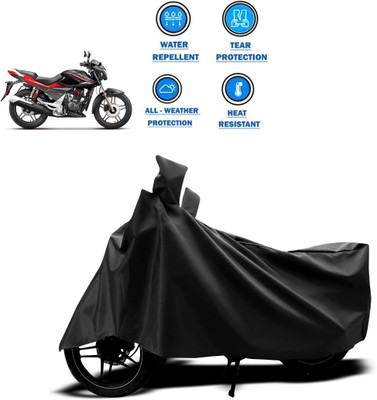 CODOKI Two Wheeler Cover for Hero(CBZ Extreme, Black)