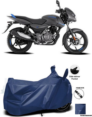 SK AUTO Waterproof Two Wheeler Cover for Bajaj(Pulsar 125, Blue)
