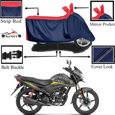 SK AUTO Two Wheeler Cover for Honda(Livo, Red, Blue)