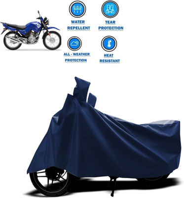 CODOKI Two Wheeler Cover for Yamaha(YBR 125, Blue)