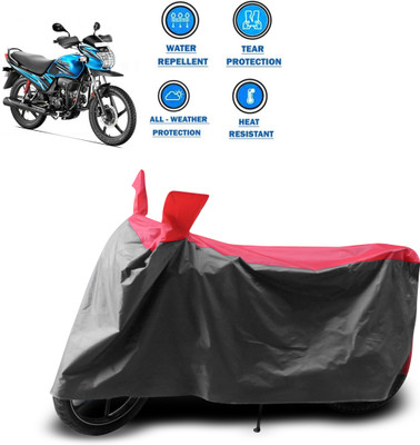CODOKI Two Wheeler Cover for Hero(Passion Pro TR, Grey)