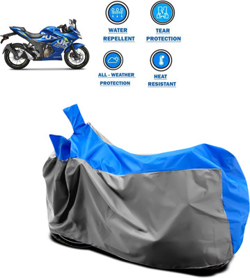 PAGORA Two Wheeler Cover for Suzuki(Gixxer SF 250, Grey)