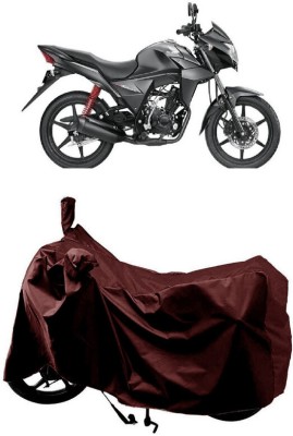 SUGASHRI Waterproof Two Wheeler Cover for Honda(CB Twister, Maroon)