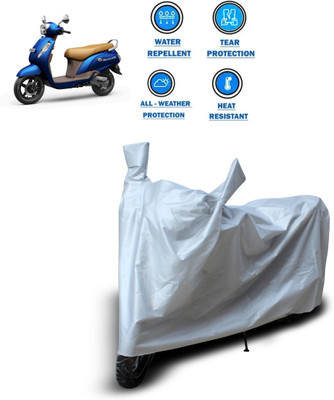 CODOKI Two Wheeler Cover for Suzuki(New Access 125, Silver)