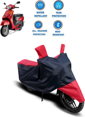 CODOKI Two Wheeler Cover for Indus(Yo EXL, Red)