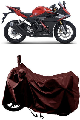SUGASHRI Waterproof Two Wheeler Cover for Honda(CBR 150R, Maroon)