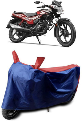 SK AUTO Two Wheeler Cover for TVS(Star City, Red, Blue)