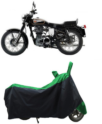 Coxtor Waterproof Two Wheeler Cover for Royal Enfield(Standard 350, Green)