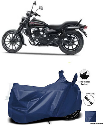 SK AUTO Two Wheeler Cover for Bajaj(Avenger 180 Street, Blue)