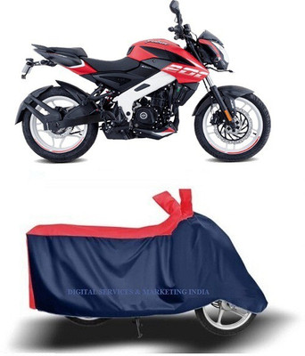 DSAMI Two Wheeler Cover for Bajaj(Pulsar NS 200, Blue)