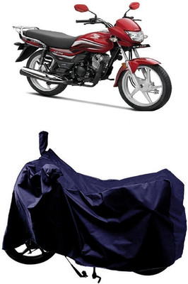 SUGASHRI Waterproof Two Wheeler Cover for Honda(CD 110 Dream, Blue)