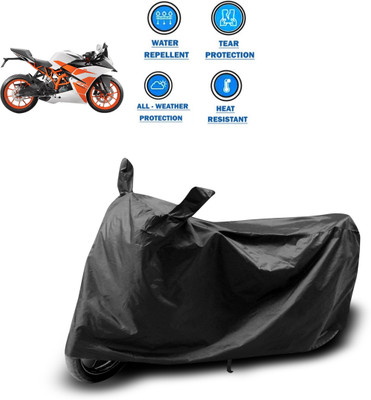 PAGORA Two Wheeler Cover for KTM(RC 200, Black)