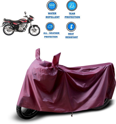 CODOKI Waterproof Two Wheeler Cover for Bajaj(Discover 125 DTS-i, Maroon)