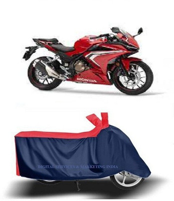 DSAMI Two Wheeler Cover for Honda(CBR500R, Blue)