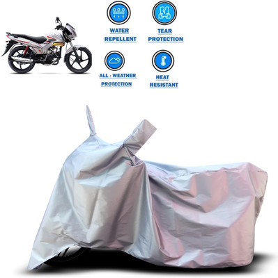 PAGORA Two Wheeler Cover for Mahindra(Centuro NXT, Silver)