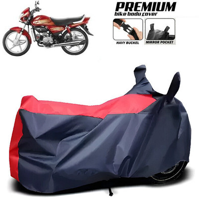SK AUTO Waterproof Two Wheeler Cover for Honda, Bajaj, Hero, TVS(Red, Blue)