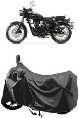 SUGASHRI Waterproof Two Wheeler Cover for Benelli(Imperiale 400, Grey)