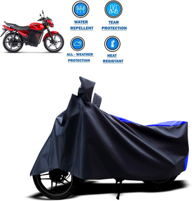 GOSHIV-car and bike accessories Two Wheeler Cover for Universal For Bike(Blue)