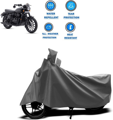 PAGORA Waterproof Two Wheeler Cover for JAWA(Grey)