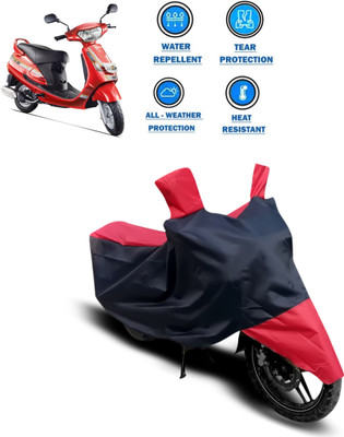 CODOKI Two Wheeler Cover for Mahindra(Duro 125, Red)