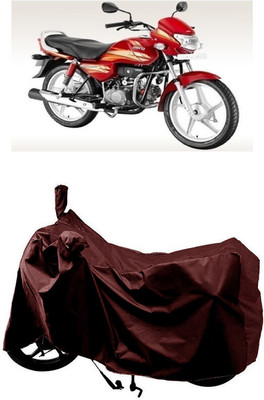 SUGASHRI Waterproof Two Wheeler Cover for Hero(MotoCorp HF Deluxe, Maroon)