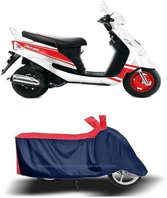 DSAMI Two Wheeler Cover for Mahindra(Rodeo UZO, Blue)