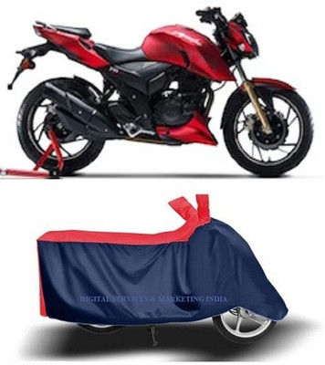 DSAMI Two Wheeler Cover for TVS(Zeppelin BS6, Blue)
