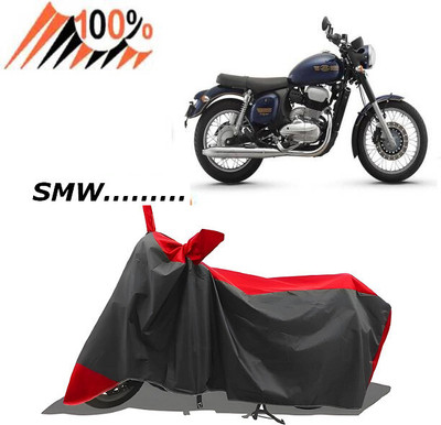 SK AUTO Waterproof Two Wheeler Cover for Royal Enfield(Classic 500, Red)