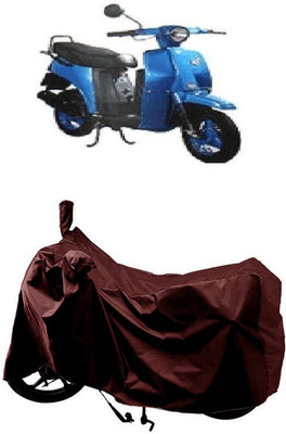 SUGASHRI Waterproof Two Wheeler Cover for Bajaj(Sunny, Maroon)