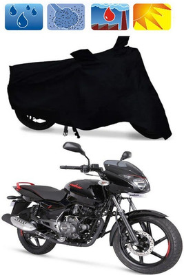 Mdstar Waterproof Two Wheeler Cover for Bajaj(Pulsar, Black)