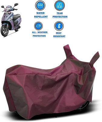 PAGORA Waterproof Two Wheeler Cover for Hero(MotoCorp Maestro Edge 125, Maroon)