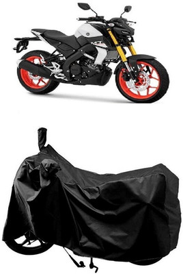 SUGASHRI Waterproof Two Wheeler Cover for Yamaha(MT-15 BS6, Black)